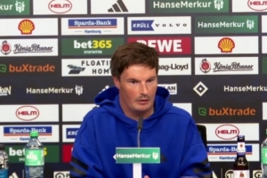 汉堡主帅波尔津谈将对阵拜仁:当我们控球时,会有目的向前推进